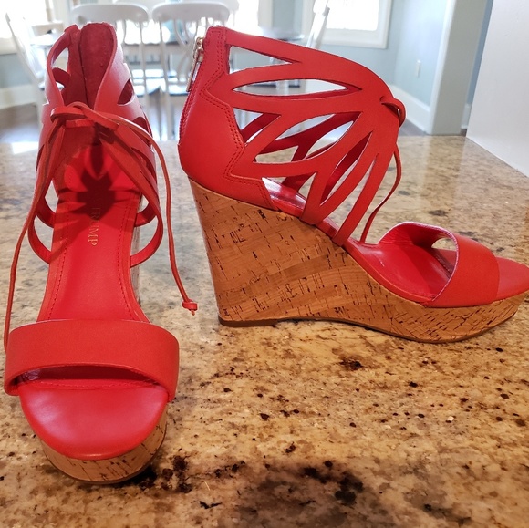 Ivanka Trump Shoes - Red Platform Wedges Ivanka Trump Shoes - Red Platform Wedges